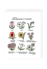 The Language of Flowers Greeting Card