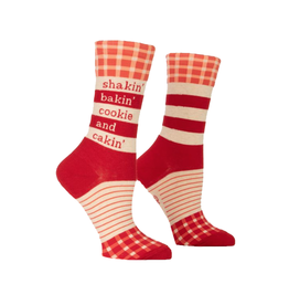 Shakin Bakin Cookie and Cakin Women's Crew Socks*