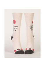 Don't Make Mommy Be a Bitch Women's Crew Socks