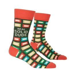 Real Solid Dude Men's Socks