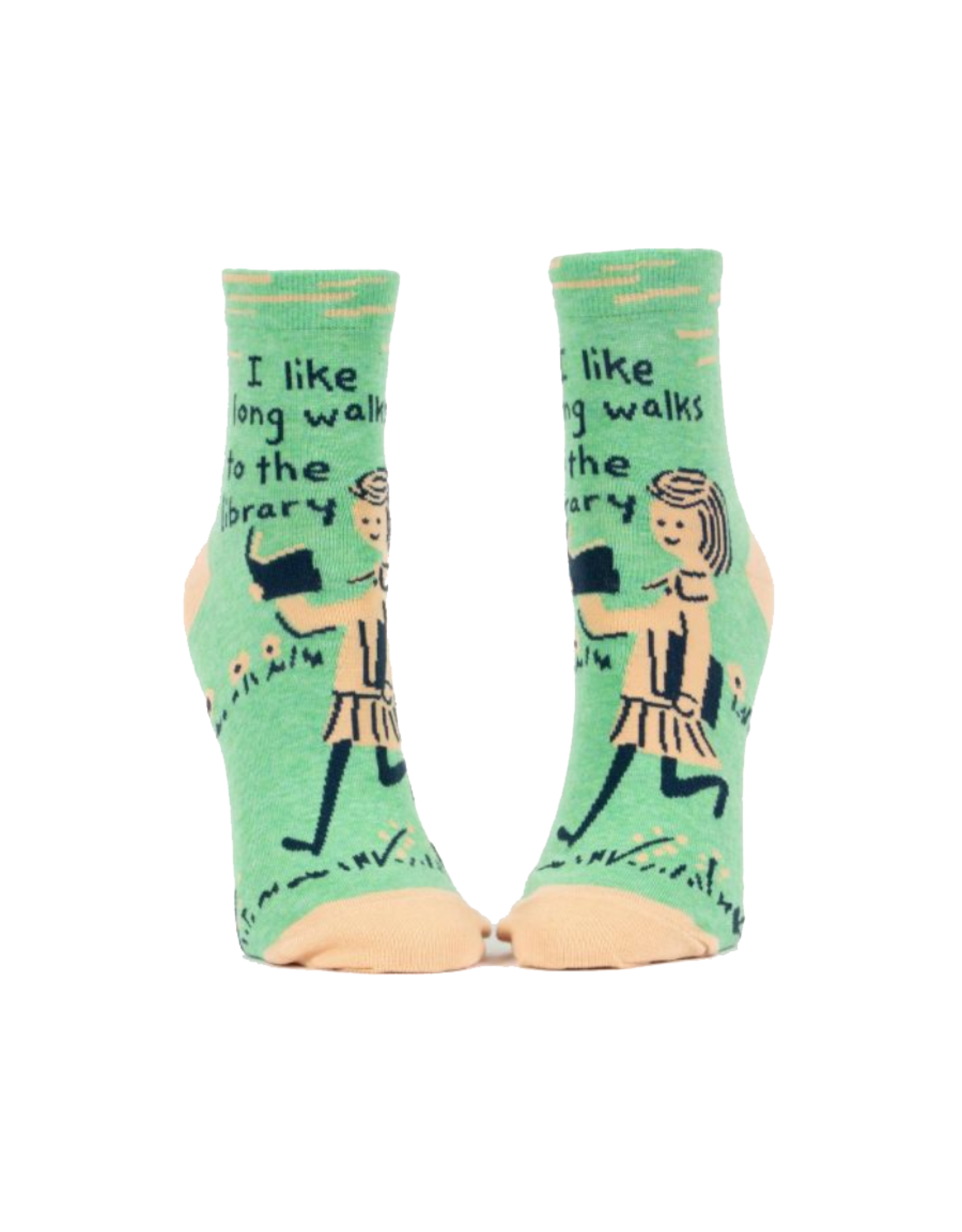 Long Walks Library Women's Ankle Socks