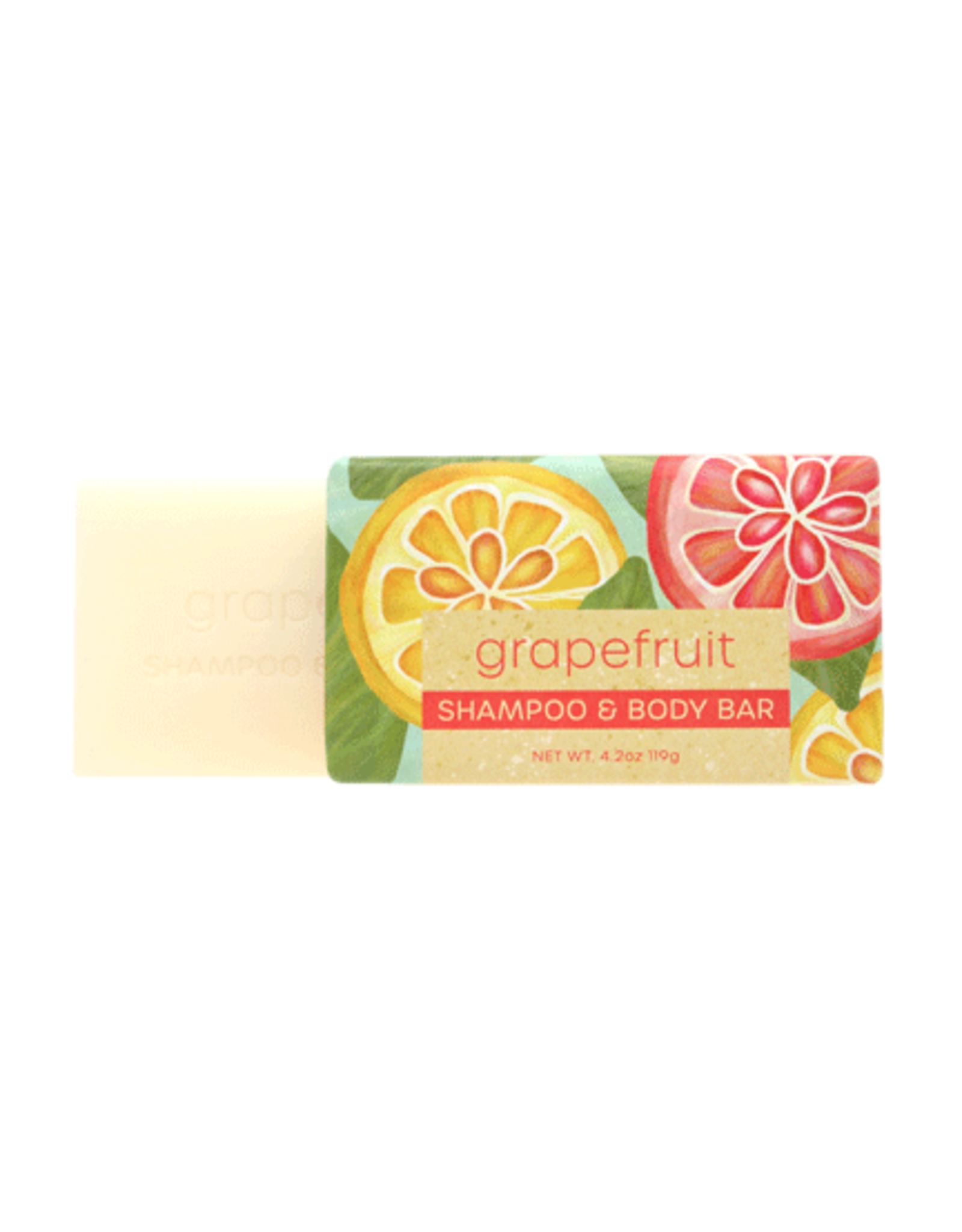 Grapefruit Shampoo & Body Bar