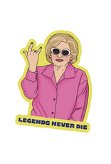 Legends Never Die Betty White Sticker