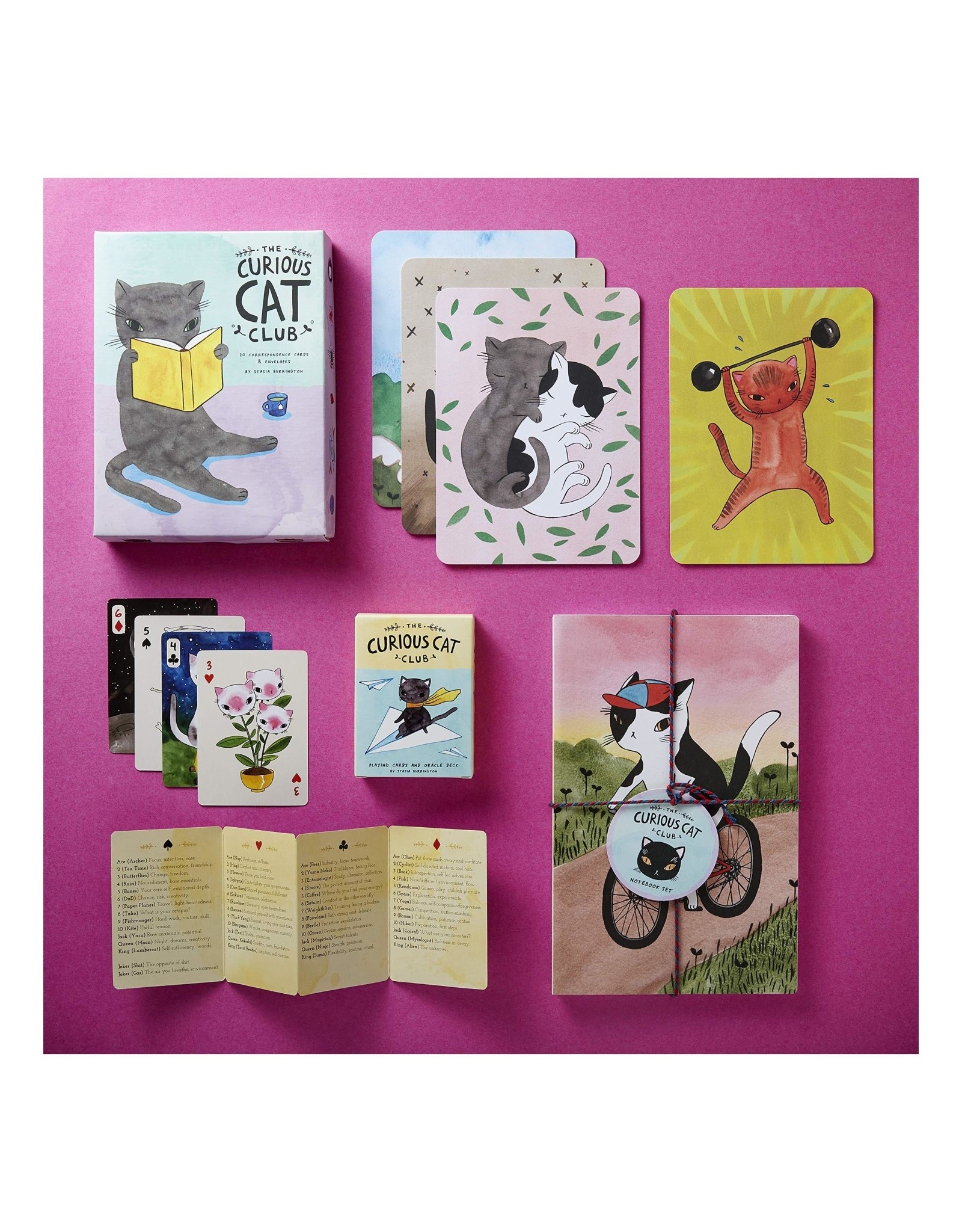 Curious Cat Club Notecards