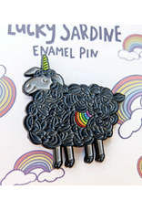 Rainbow Black Sheep Enamel Pin
