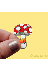 Mushroom Rainbow Enamel Pin Mushroom Rainbow Enamel Pin