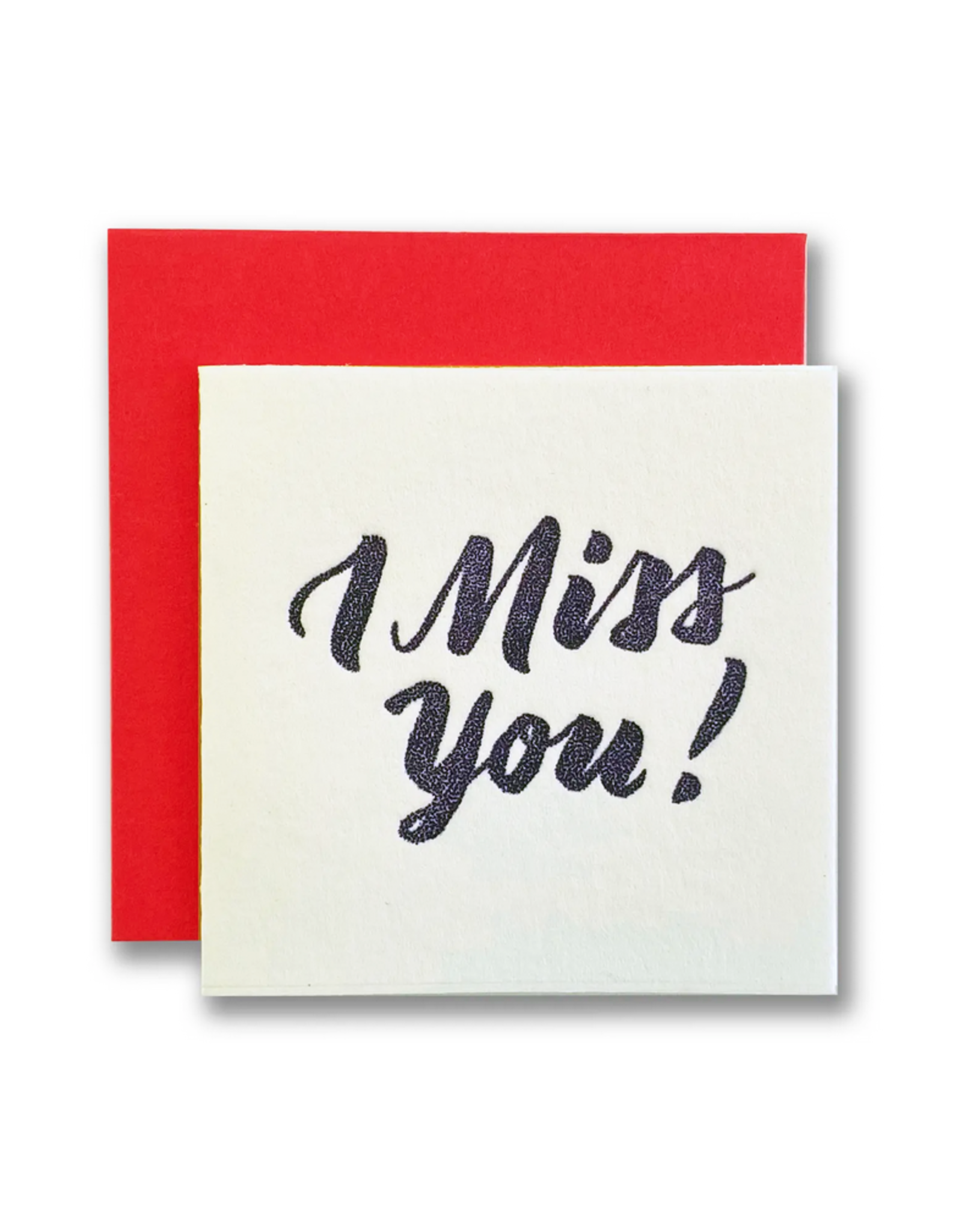 I Miss You! Tiny Card