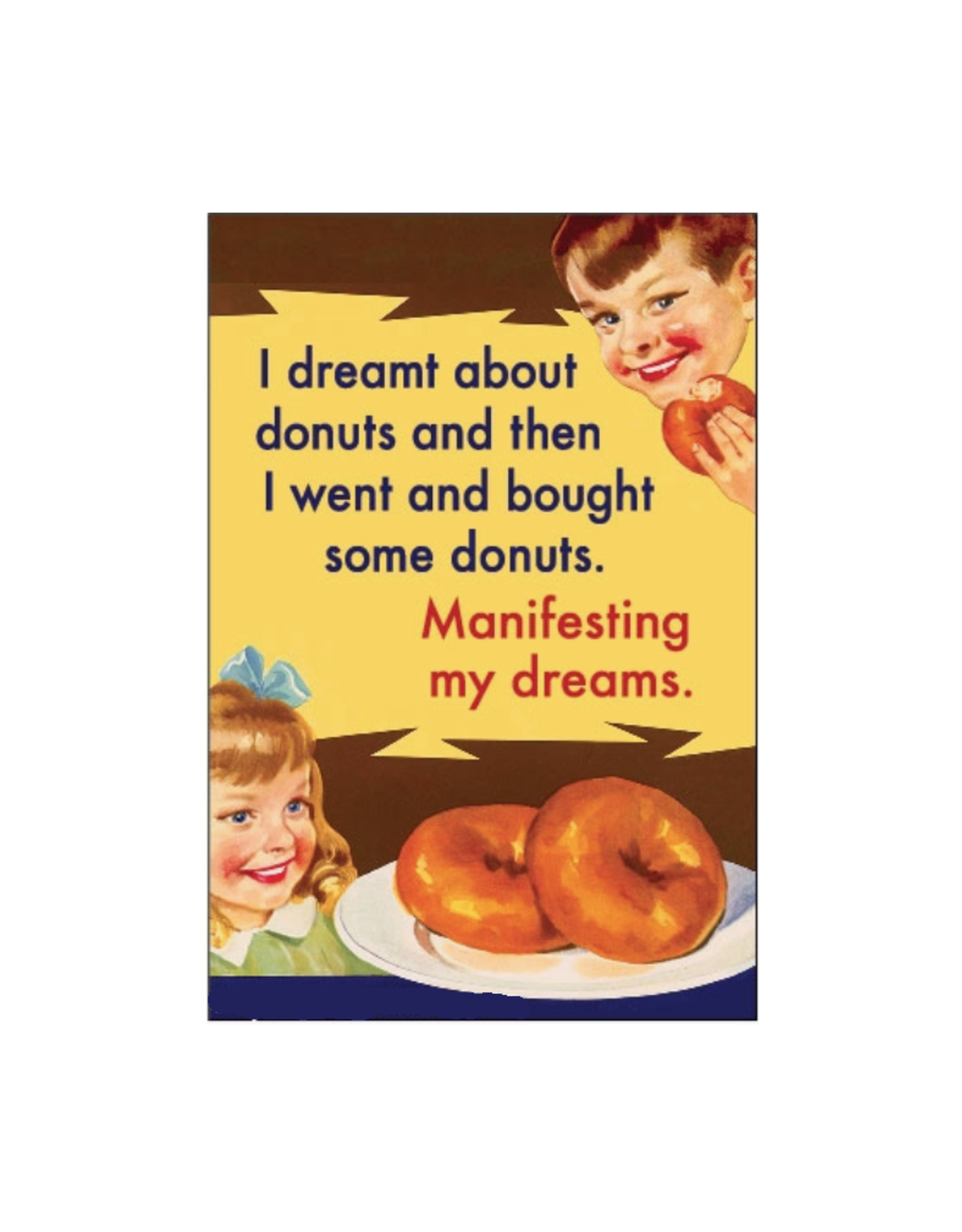 Fridge Magnet A Donut (Doughnut)