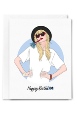 Happy BirthTAY (Blue) Greeting Card