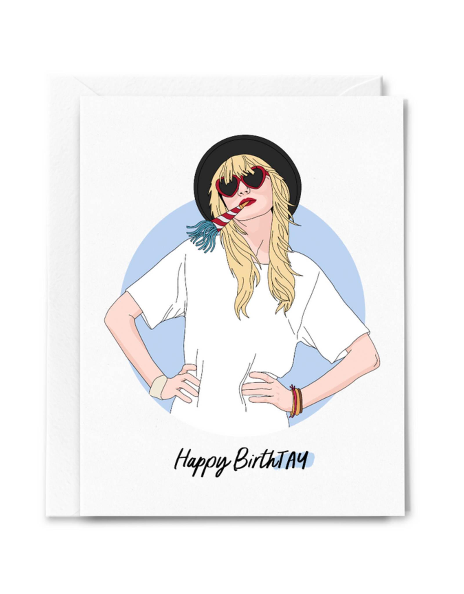 Happy BirthTAY (Taylor Swift) Greeting Card