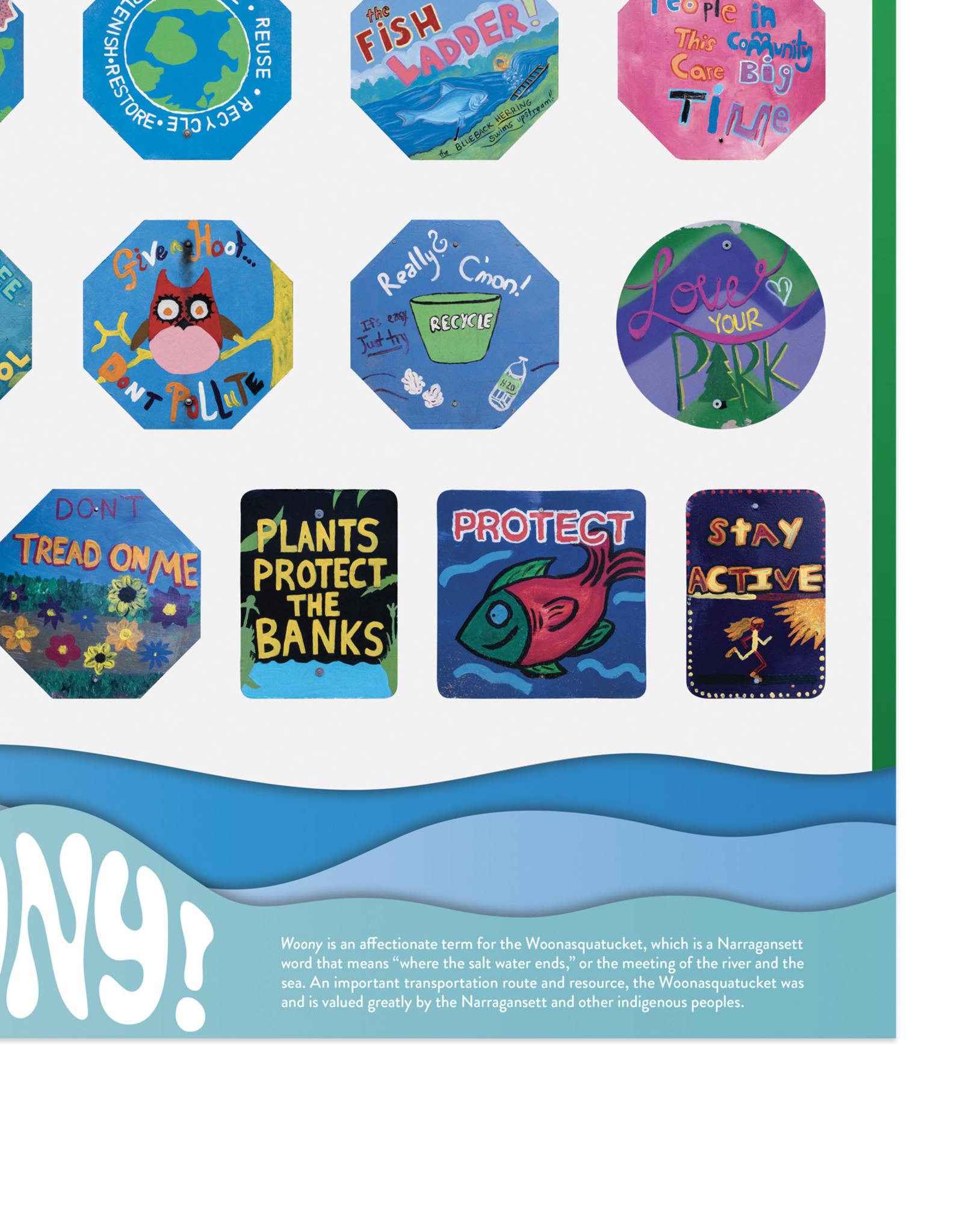 The Woony: A Woonasquatucket River Print