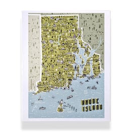 Rhode Island Map Puzzle