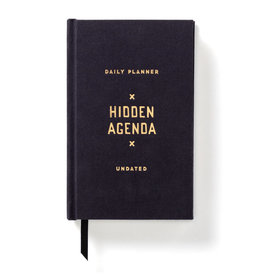 Hidden Agenda Undated Daily Planner