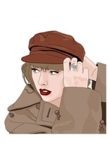 Taylor Swift Red (Taylor's Version) Sticker