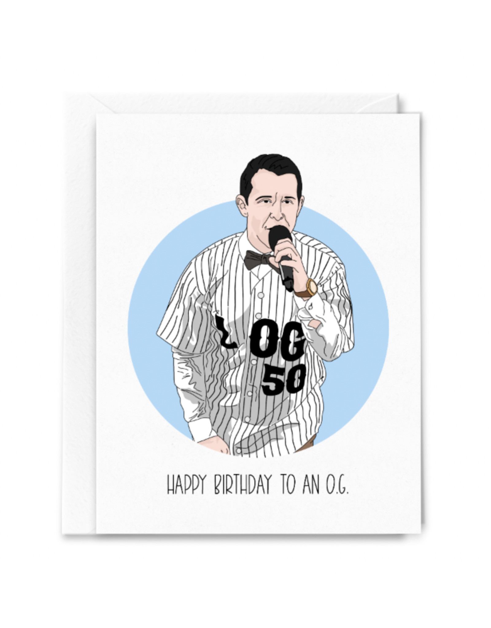 Happy Birthday to an OG (Succession) Greeting Card