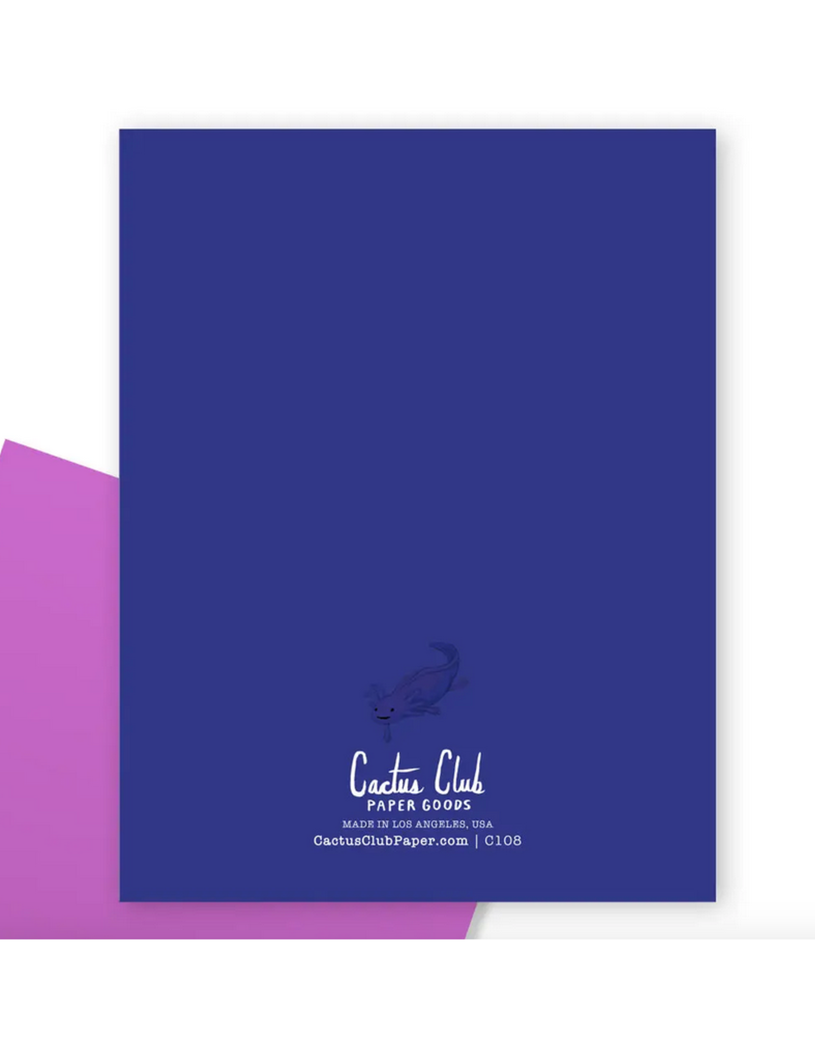 Axolotl Greeting Card