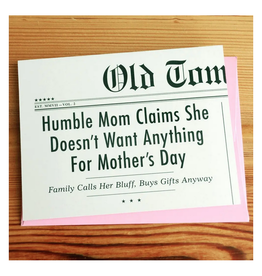 Humble Mom Mother's Day Greeting Card