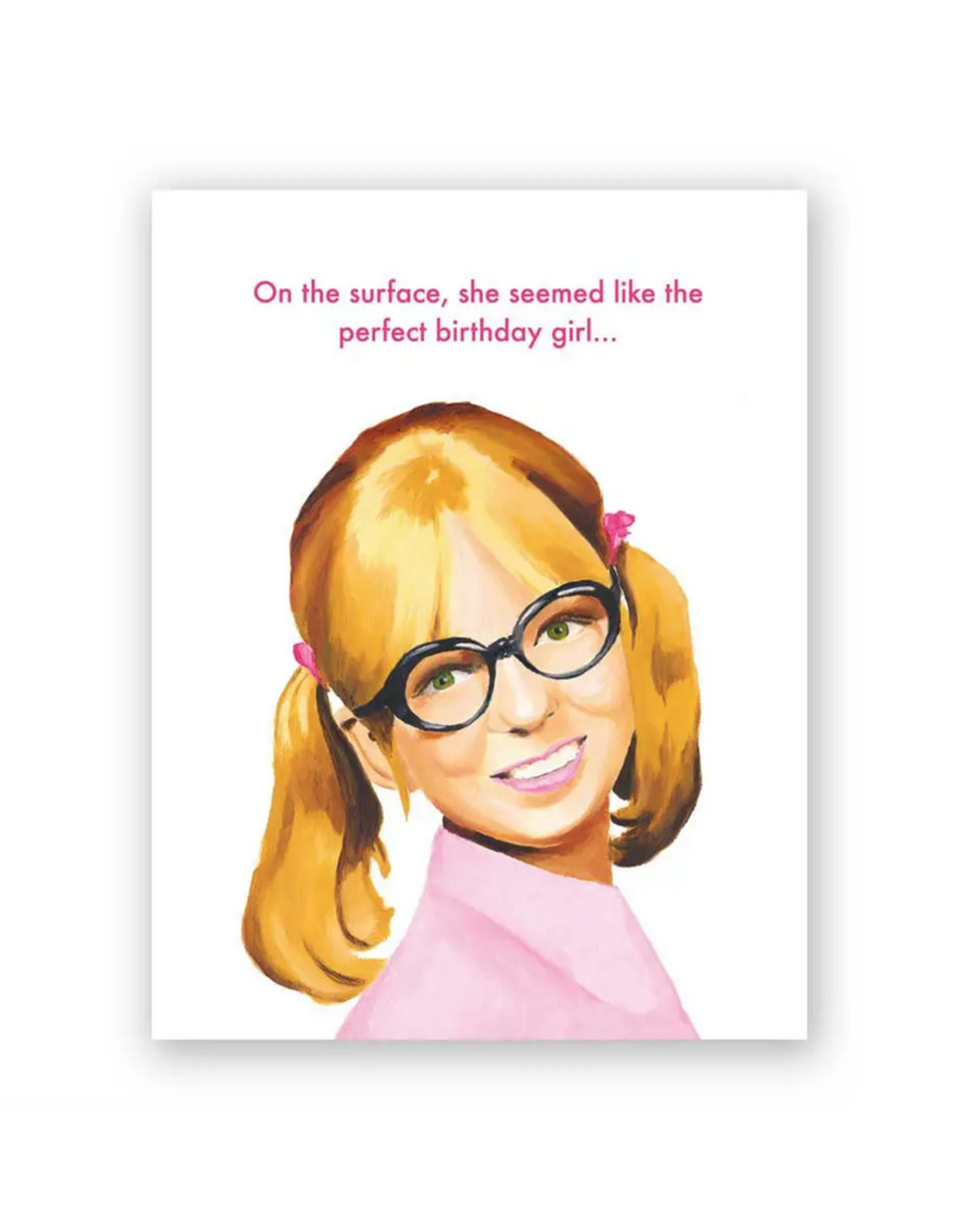 Perfect Birthday Girl Greeting Card
