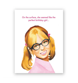 Perfect Birthday Girl Greeting Card