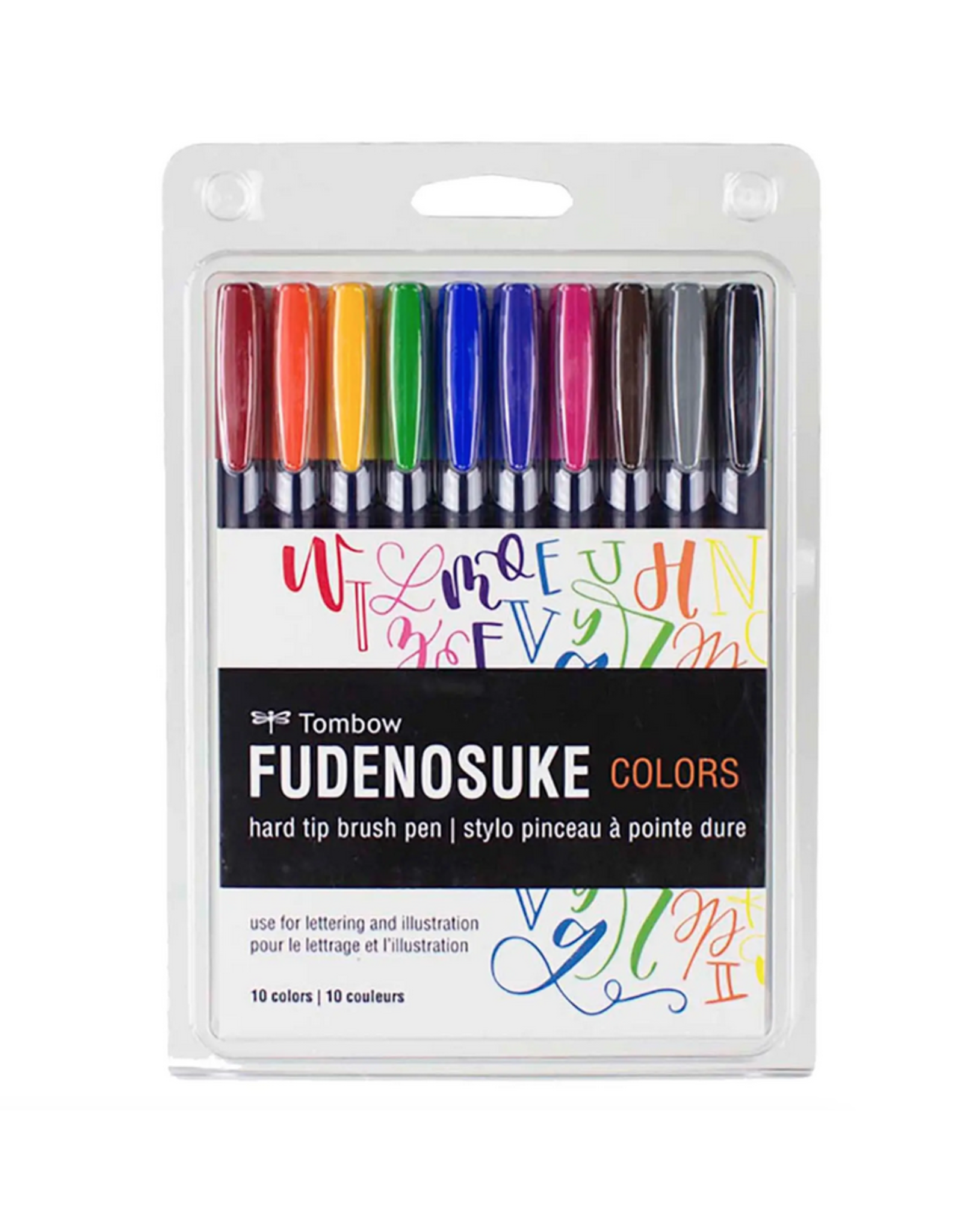ontwerper Brandewijn diameter Fudenosuke Colors Calligraphy Brush Pens Pack - Home