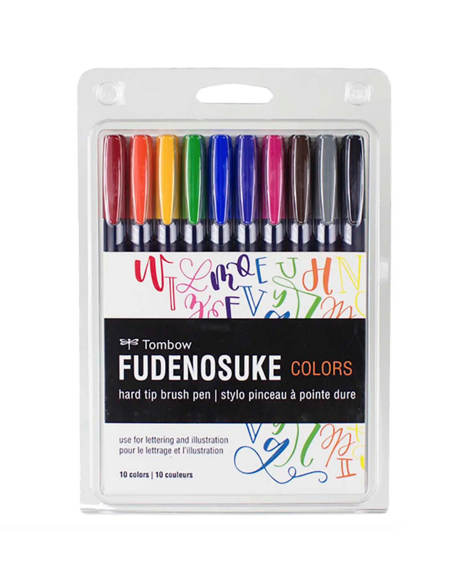 Fudenosuke Colors Calligraphy Brush Pens Pack - Home