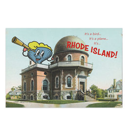 Clancy on the Ladd Observatory Postcard