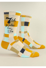 7th Grader for Life Men's Crew Socks