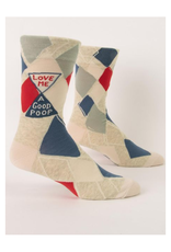 Love Me a Good Poop Men's Crew Socks