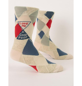 Love Me a Good Poop Men's Crew Socks