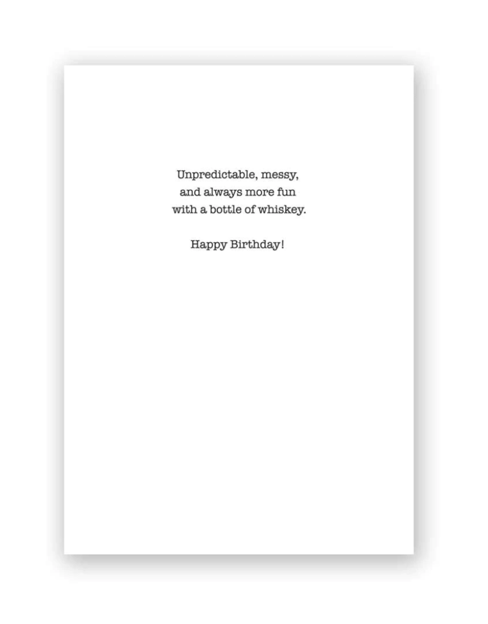 Birthdays Are Like Monkeys Greeting Card
