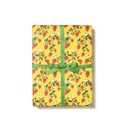 Strawberry Patch Wrapping Paper - Curbside Only