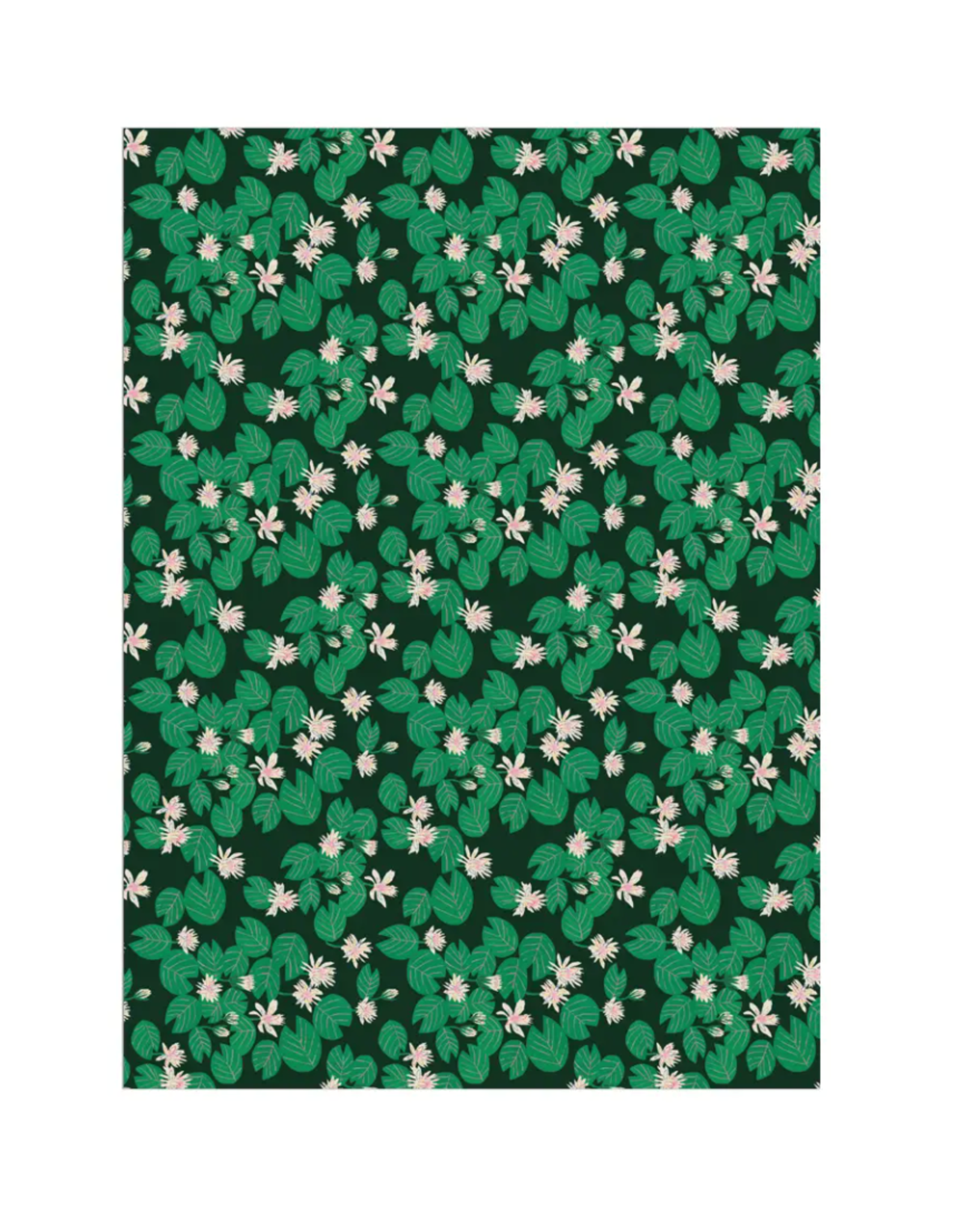 Water Lilies Wrapping Paper - Curbside Only