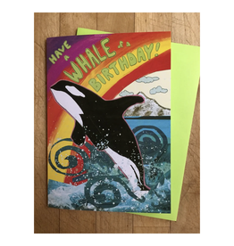 Have a Whale of a Birthday Greeting Card