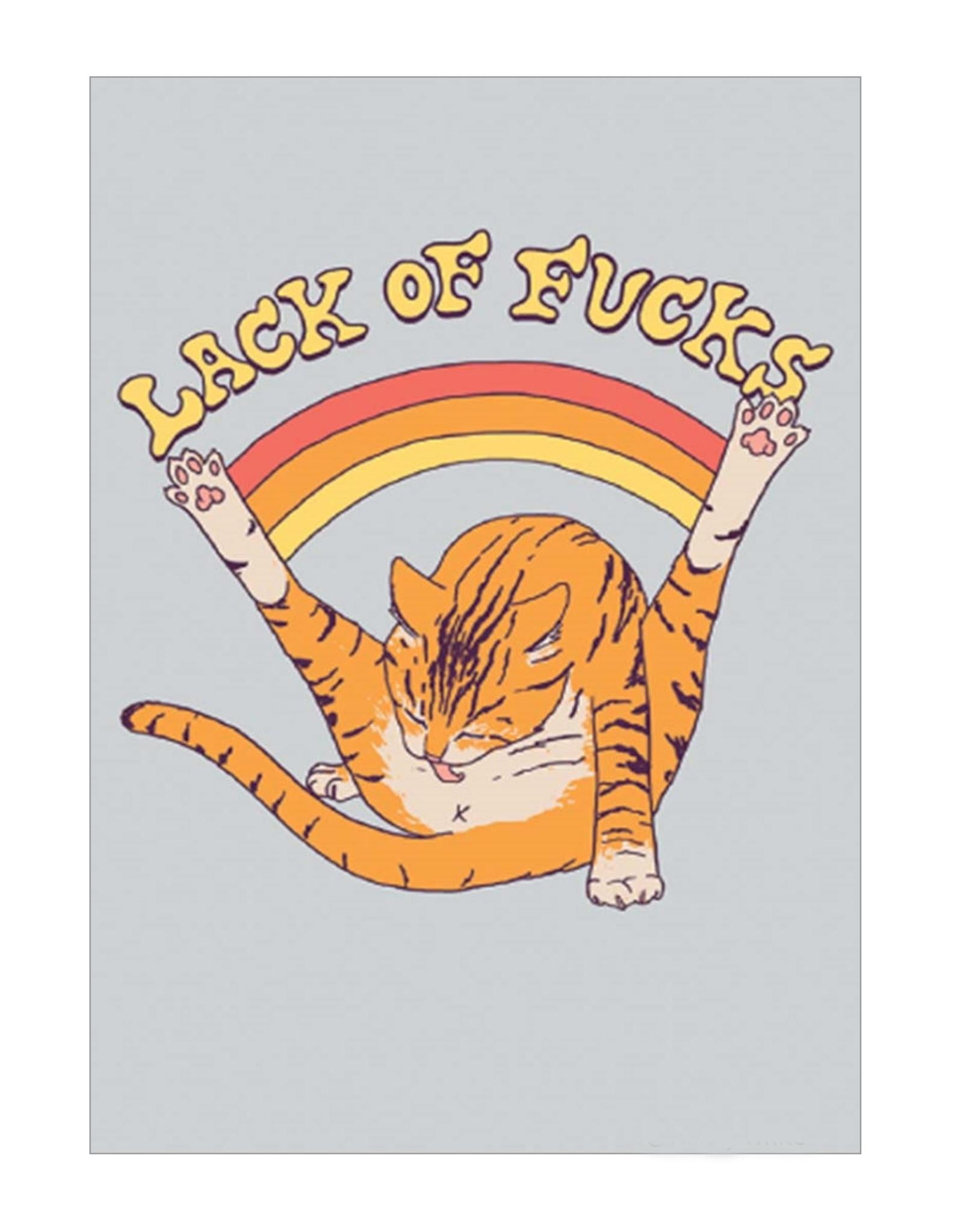 Lack of Fucks Cat Butt Magnet