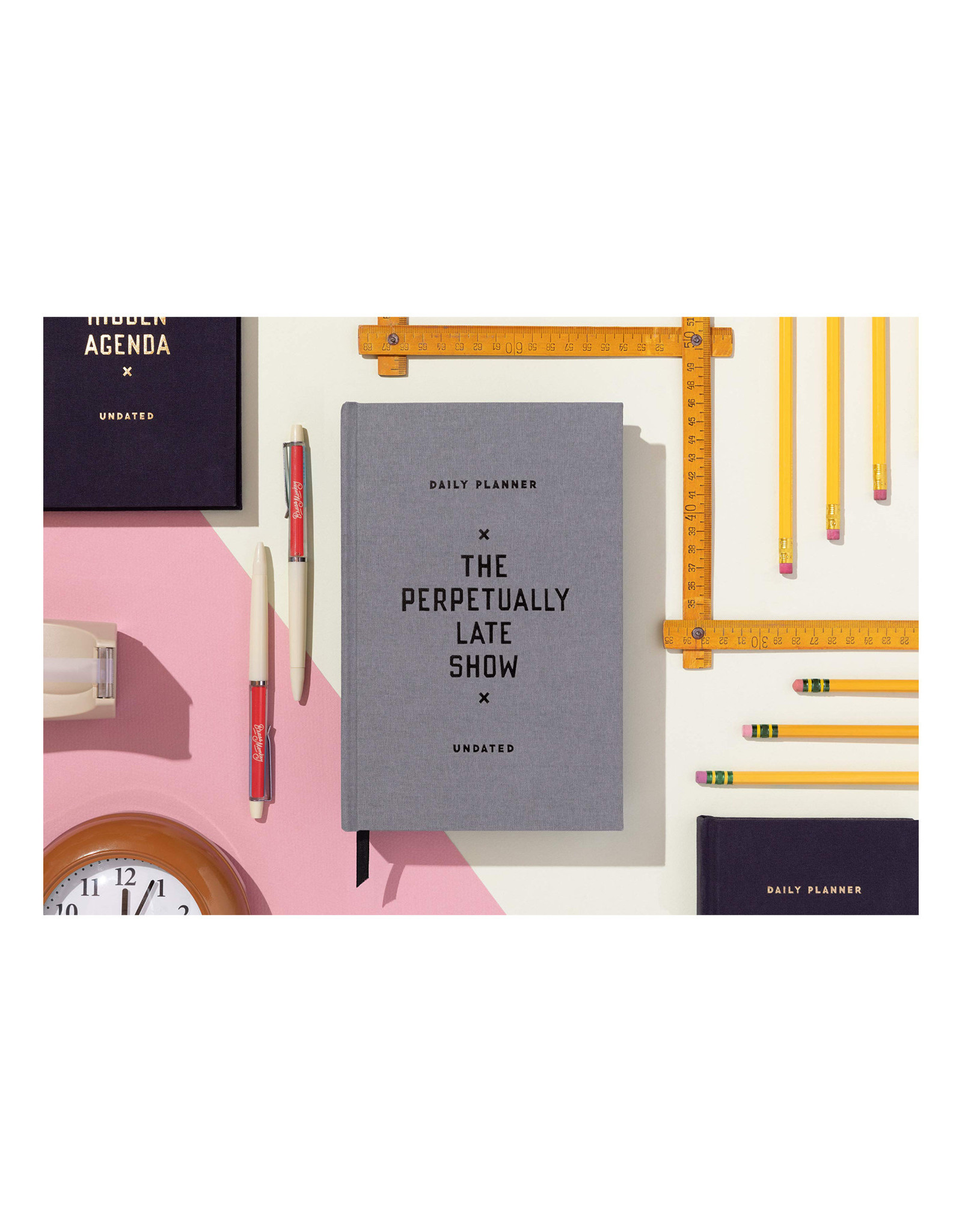Perpetually Late Undated Planner