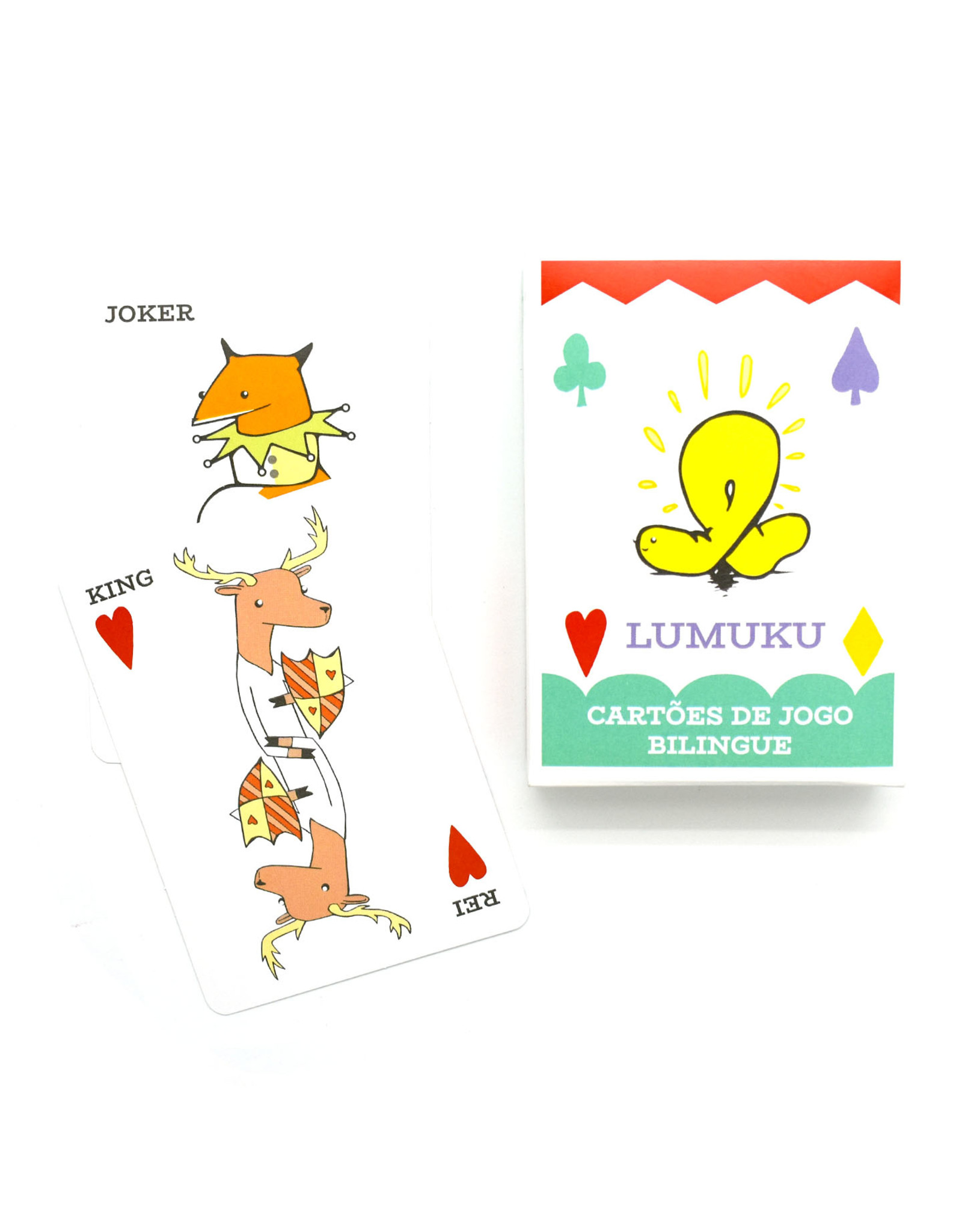 Bilingual Playing Cards - Portuguese/English