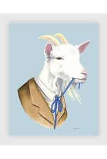 Sunday Best Goat Print