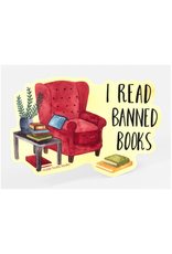 I Read Banned Books Sticker