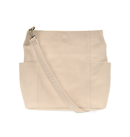 Kayleigh Side Pocket Bucket Bag - Alabaster