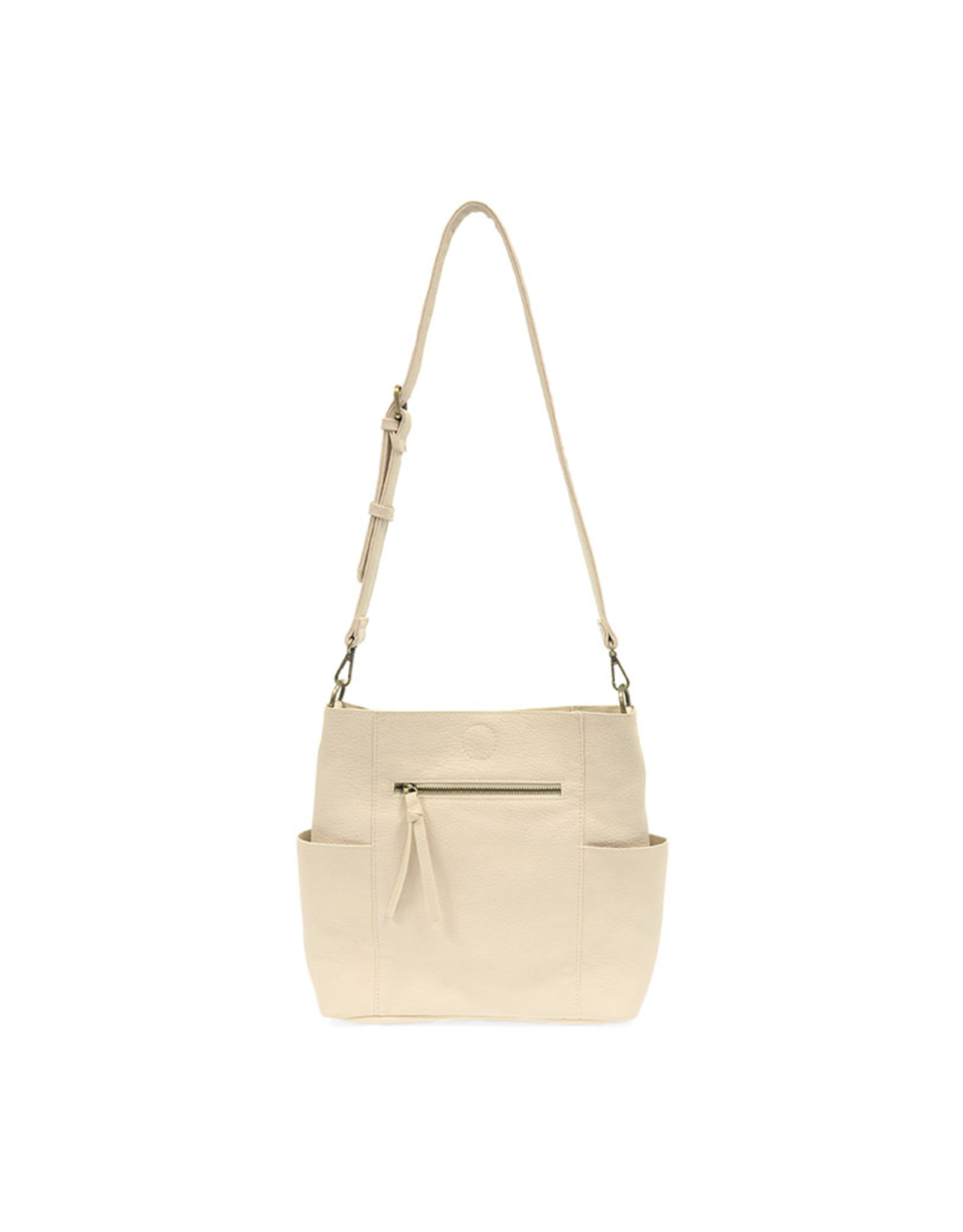 Kayleigh Side Pocket Bucket Bag - Alabaster