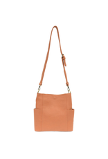 Kayleigh Side Pocket Bucket Bag - Coral Kayleigh Side Pocket Bucket Bag - Coral