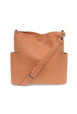 Kayleigh Side Pocket Bucket Bag - Coral Kayleigh Side Pocket Bucket Bag - Coral