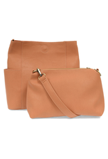 Kayleigh Side Pocket Bucket Bag - Coral Kayleigh Side Pocket Bucket Bag - Coral