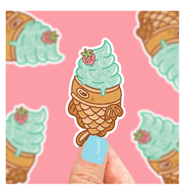 Taiyaki Korean Ice Cream Sticker