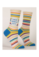 These Were a Gift Women's Crew Socks * These Were a Gift Women's Crew Socks *