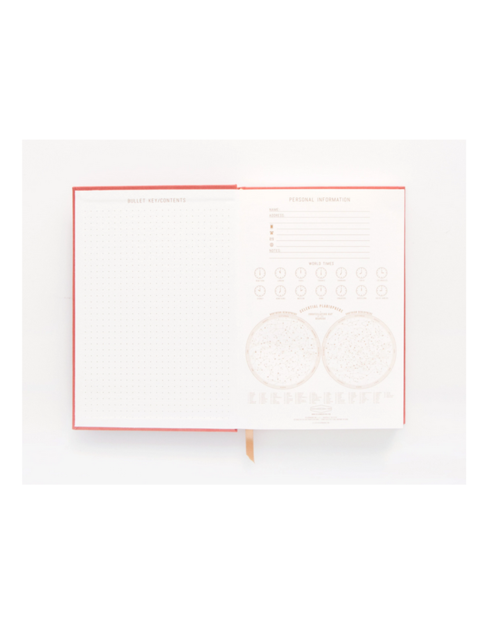 Radiant Rays Suede Journal - Terracotta