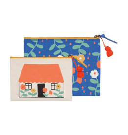 In This Together Home Zip Pouch Set of 2