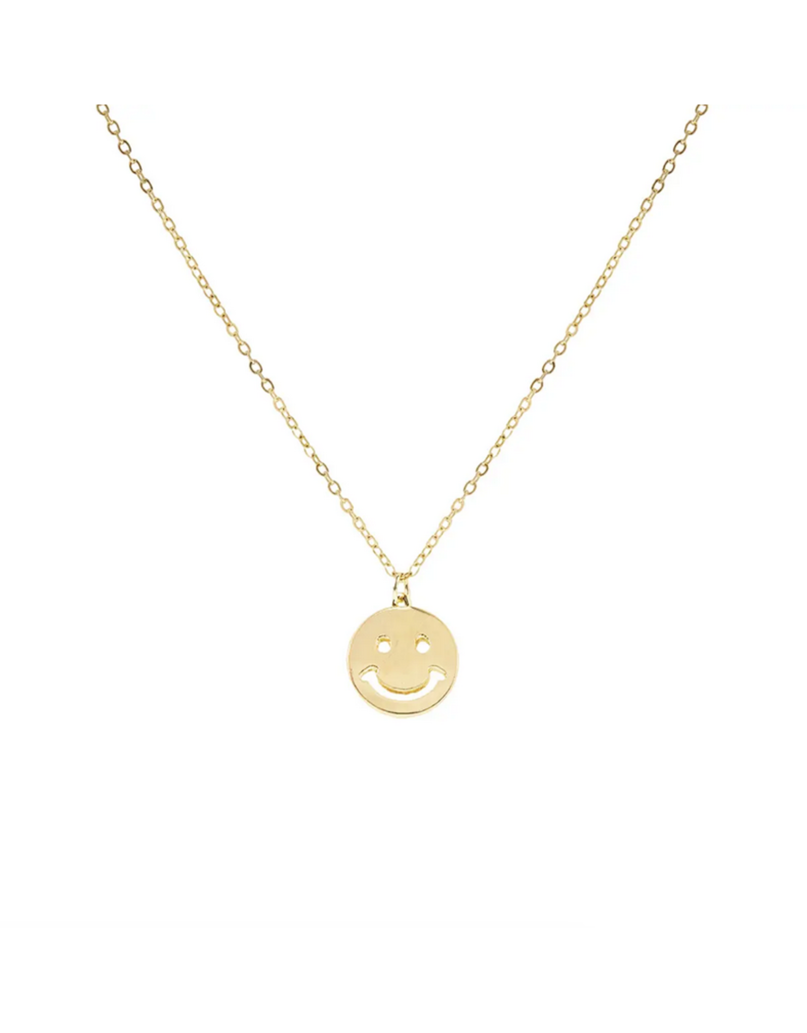 Happy Face Charm Necklace