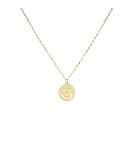 Happy Face Charm Necklace