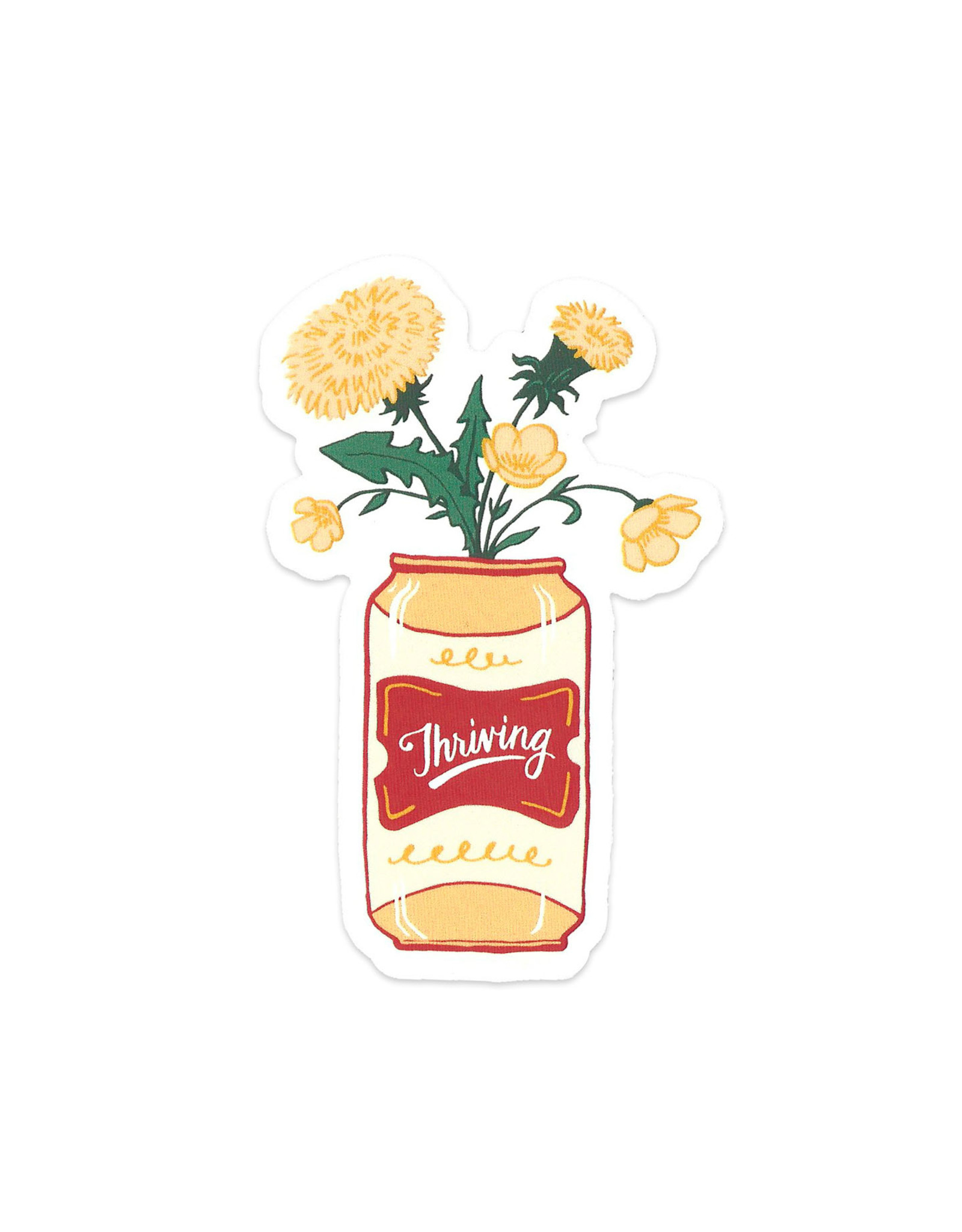 Thriving Beer Bouquet Sticker